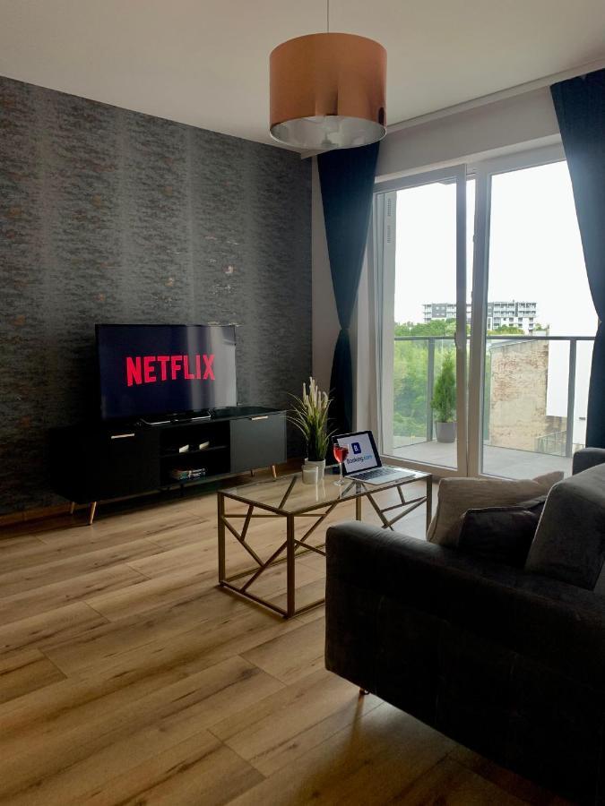 Apartament Drewnowska Przy Manufakturze Łódź Exterior foto